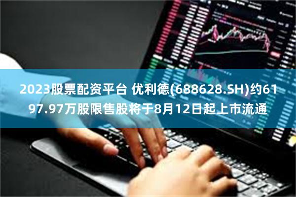 2023股票配资平台 优利德(688628.SH)约6197.97万股限售股将于8月12日起上市流通