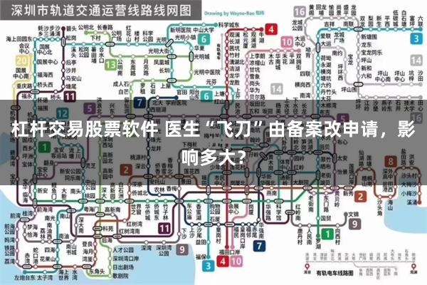 杠杆交易股票软件 医生“飞刀”由备案改申请，影响多大？