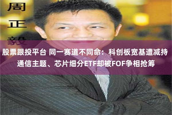 股票跟投平台 同一赛道不同命：科创板宽基遭减持 通信主题、芯片细分ETF却被FOF争相抢筹